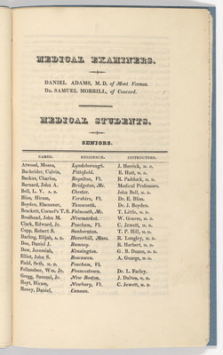 Catalogue of the officers and students of Dartmouth College, 1824