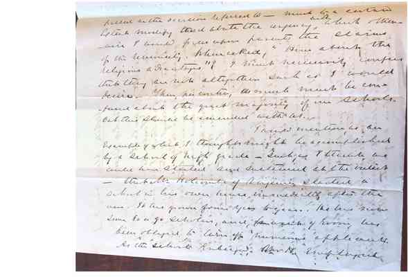 William Mercer Green Papers Box 1 Folder Correspondence 1868-1869 Document 21