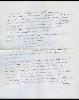 Peter Coutts to Cornelius Van Buren, 1882-03-12