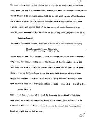 Diary 59 - 7: September, 1885 - preliminary transcript