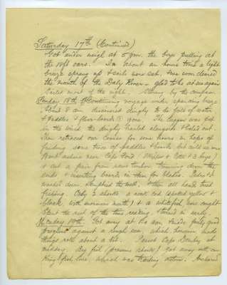 Vernon Smith's Diary Part 1