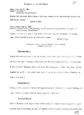 Diary 64-05: May, 1889 - preliminary transcript