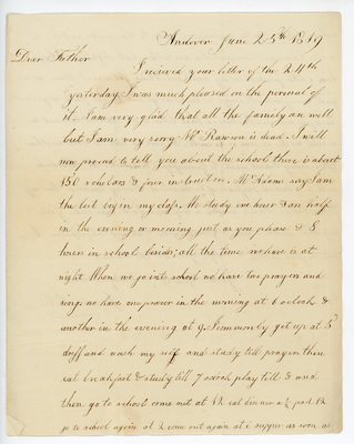 James Burrill 1819