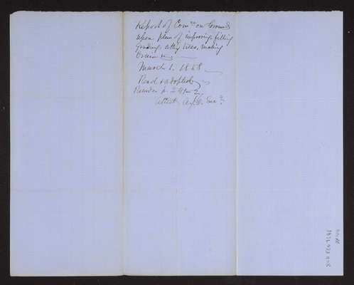 1858-03-01 Trustee Committee on Grounds: Filling, grading, trees, 1831.033.003-008 - p2