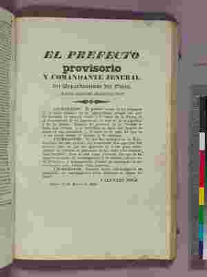 El Prefecto Provisorio