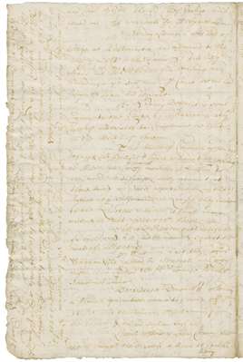 L.c.2121: Newsletter received by Gilbert Newdigate, Arbury, 1692 December 15
