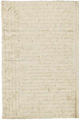 L.c.2122: Newsletter received by Richard Newdigate?, 1692 December 31
