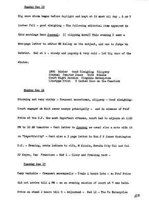 Diary 71-12: December, 1895 - preliminary transcript