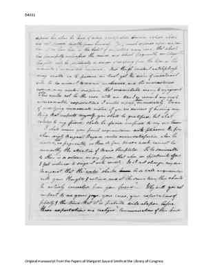 Maria Templeton to Margaret Bayard Smith, 12 April 1799