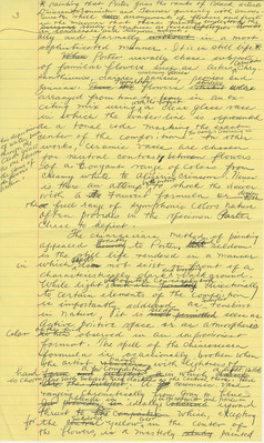 MS01.01.03 - Box 02 - Folder 16 - Essay on Charles Ethan Porter, [undated]