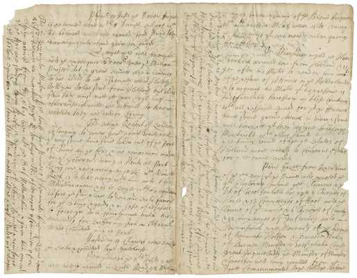 L.c.2141: Newsletter received by Richard Newdigate, Arbury, 1692/1693 February 18
