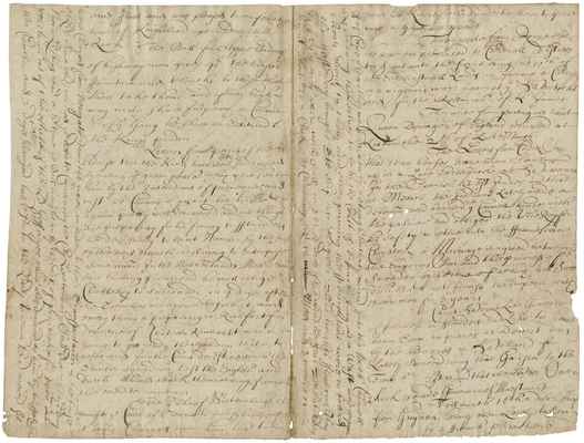 L.c.2142: Newsletter received by Richard Newdigate, Arbury, 1692/1693 February 21