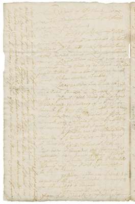 L.c.2153: Newsletter received by Richard Newdigate, Arbury, 1692/1693 March 18