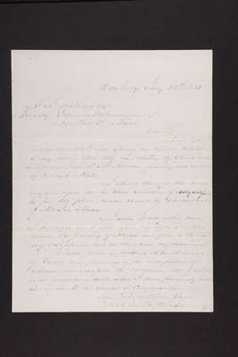 1861-07-22 Letter: Superintendent Winsor to Coolidge, 1831.016.001.004-006