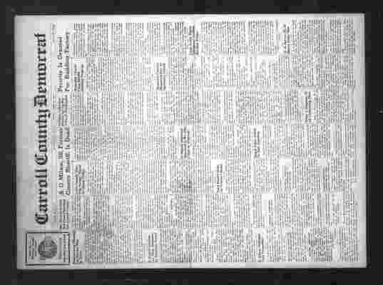Carroll_CarrollCountyDemocrat_1946-04-26_Page001