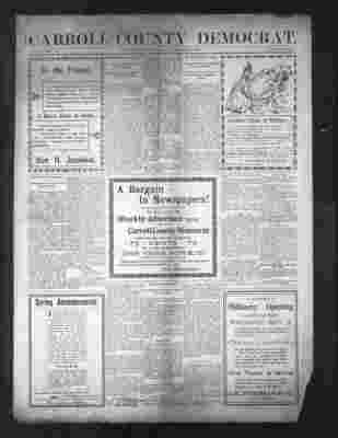 Carroll_CarrollCountyDemocrat_1900-03-30_Page001