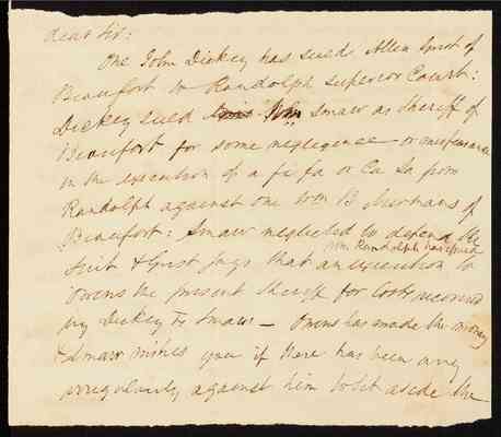 folder 153: Correspondence, 1-16 September 1824