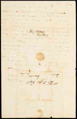 folder 110: Correspondence, 1–19 August 1822