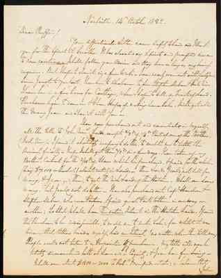 folder 113: Correspondence, October 1822