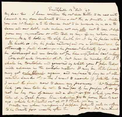 folder 170: Correspondence, September–December 1843
