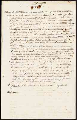 folder 191: Correspondence, September–October 1849