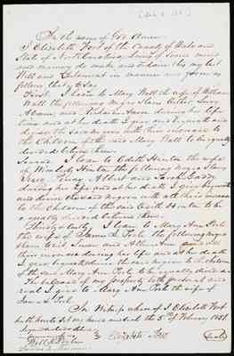 folder 196: Correspondence, January–April 1851