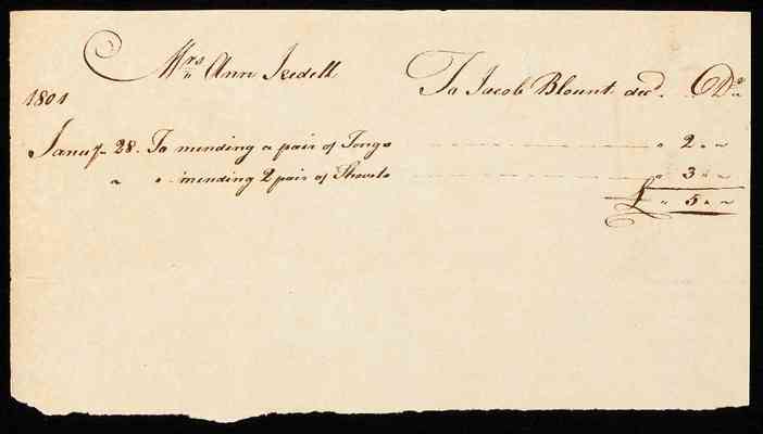folder 152: January–March 1801