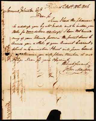 folder 177: October–December 1806