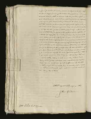 Carta de Fray Álvaro de Benavente con noticias de Macao para el Provincial Francisco de Zamora. 1709.