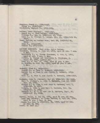 Acton, ME Record Book