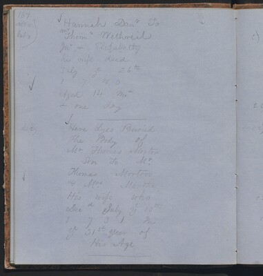 Plymouth, MA, Epitaphs 1697-1857 V2