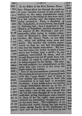 Port Denison Times, 21 November 1866, p3