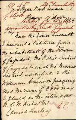 ITM846730 Colonial Secretary's Inwards Correspondence - 1859