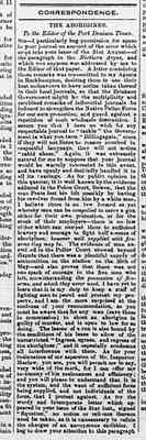 Port Denison Times, 7 September 1867, p2