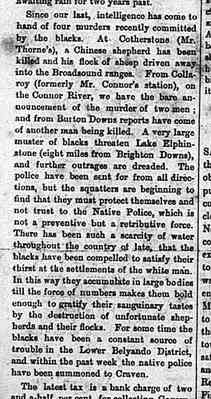 Port Denison Times, 5 January 1867, p3