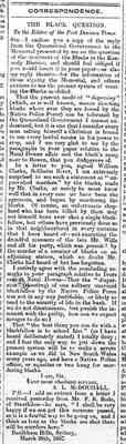 Port Denison Times, 13 April 1867, p2