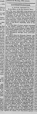 Port Denison Times, 20 November 1869, p2
