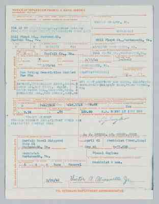 Unreadable, Victor Anthony, Jr