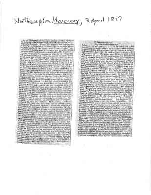 Take Away the Cash, and You Would Lose the Lash: An Address Delivered in Northampton, England on March 29, 1847