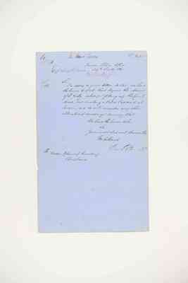 ITM846735 Colonial Secretary's Inwards Correspondence - 1860