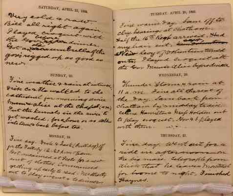 Henry Becher diary 1865