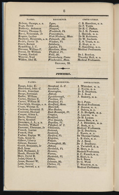 Catalogue of the officers and students of Dartmouth College, 1826