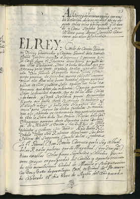  Al Virrey de la Nueva España que envíe relación de la necesidad que hay de gente en las Islas Filipinas y de donde y cómo se podrá proveer, y si se les dará para hacer jornada comarcanas que están descubiertas. 1707