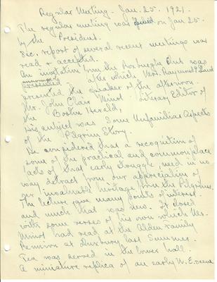 1921.21 January 25 1921