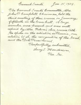 1924.15 January 15 1924