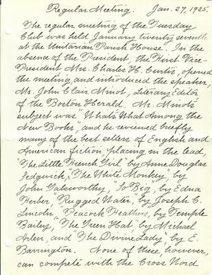 1925.58 January 27 1925