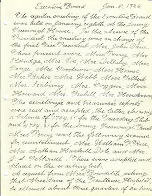 1926.91 January 8 1926