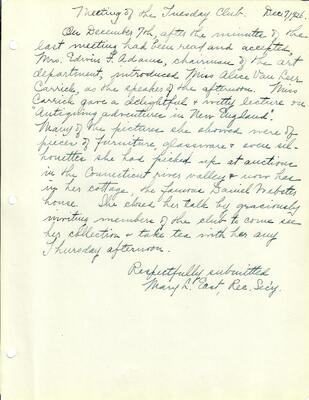1926.12.7 December 7 1926