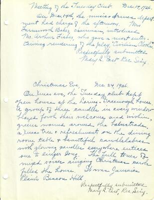 1926.12.14 December 14 1926