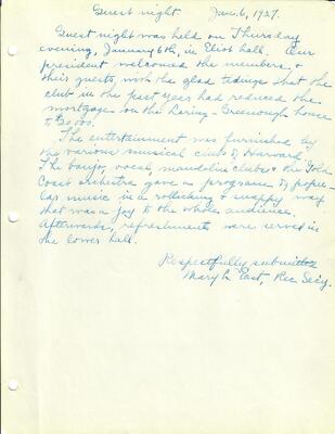 1927.1.6 January 6 1927